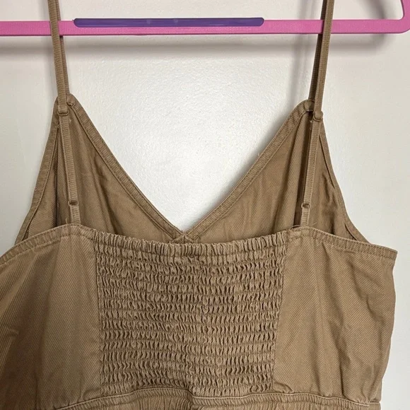 Woolrich Beige/Tan Casual Dress with Branded Neck Label - Picture 8 of 8